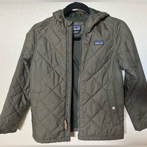 Patagonia Kids' Green Quilted Jacket